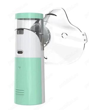 Nebulizator Portabil NOU Silentios 2 Masti Copii Adulti Mesh Amelioreaza Problemele Respiratorii