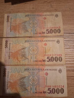 Bancnota 5000 Lei - 1998 - imagine 2
