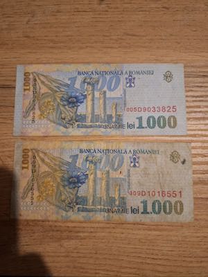 Bancnota 1000 Lei - 1998 - imagine 2