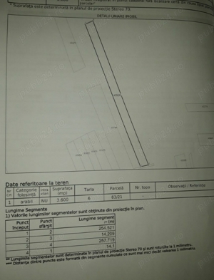Vând teren arabil în extravilanul com Ardeoani  - imagine 2