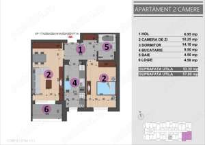 Apartament 2 camere, finalizat 2024, Postalionului-Grand Arena - imagine 13