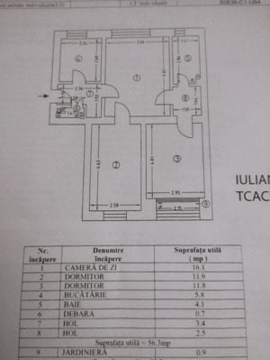 Apartament 3 camere, zona Dunarea