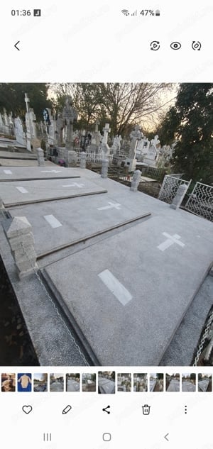 Vând locuri de veci Cimitirul Sf.Constantin Braila 