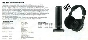 Casti fara fir Beyerdynamic IRS 890