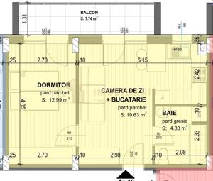 ULTIMELE APARTAMENTE CU 2 CAMERE - zona Marul de Aur - imagine 4