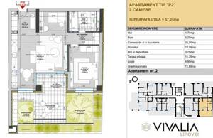 Apartament 2 camere - imagine 6