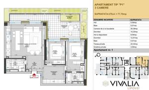 Apartament 3 camere - imagine 6