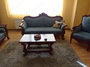 Vînd set sufragerie din lemn masiv sculptat