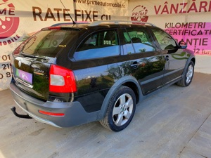 Skoda Octavia Scout 4x4  Import Germania   Dublu Climatronic   Xenon   Pilot automat   Carlig auto - imagine 6