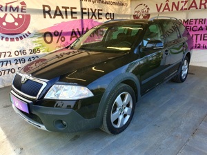 Skoda Octavia Scout 4x4  Import Germania   Dublu Climatronic   Xenon   Pilot automat   Carlig auto - imagine 5