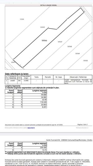 Teren intravilan cu deschidere la Drum European Ovidiu - imagine 2