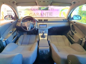VW Passat EURO 5  Bluemotion Start-Stop semafor Dublu Climatronic Carlig remorcare Comenzi volan - imagine 7