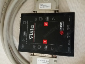 Switch KVM Rose Vista, 2 porturi, VGA+PS2 - imagine 3