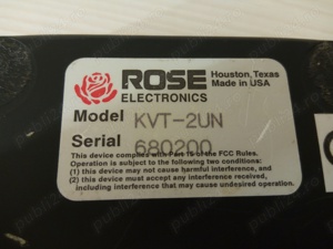 Switch KVM Rose Vista, 2 porturi, VGA+PS2 - imagine 6