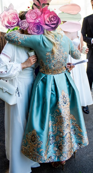 Rochie ceremonie turcoaz  - imagine 7