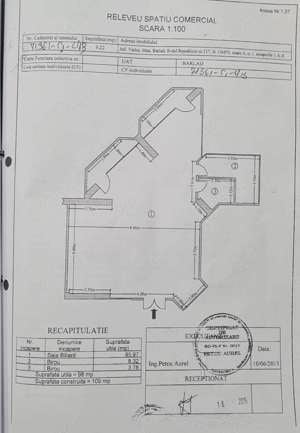 De vanzare spatiu comercial ultracentral Barlad, bloc UMPS (hexagonal) - imagine 2