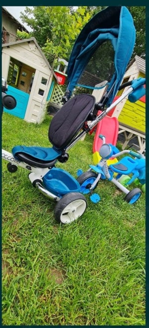 Tricicleta Coccolle + cadouri 3 bicicleta Trotinetă  - imagine 5