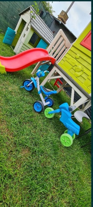 Tricicleta Coccolle + cadouri 3 bicicleta Trotinetă  - imagine 3