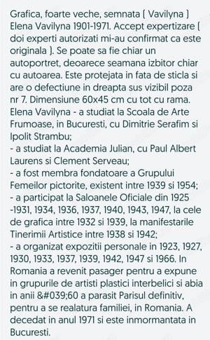 Grafica nud - Elena Vavilyna, garantat original - imagine 4