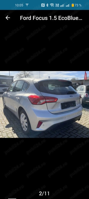 Ford Focus 1.5 diesel, AN- 2020, KM- 175.000. - imagine 7