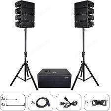 PRORECK PR-212T | Dual 12''Subs 6000W Powered PA