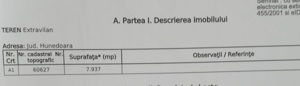 Vand 7937 mp teren extravilan situat la 120 m de intravilanul localitati,intabulat,3 euro mp - imagine 2