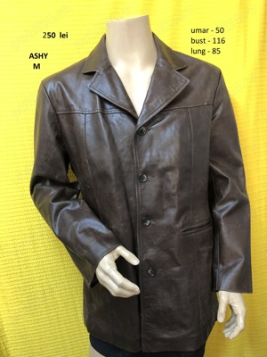 Geaca de piele barbati .