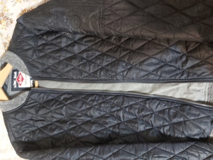 Geaca matlasata croiala blugi - imagine 3