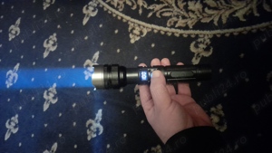 Lanterne led de mare putere acumulator litiu afisaj telezoom raza 400 metri , noi la cutie - imagine 2
