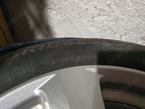 Vând 4 anvelope+jante aliaj noi originale Bmw seria 3 - imagine 3