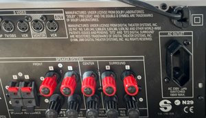 Amplituner Denon AVR 1404 si telecomanda - imagine 7