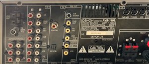 Amplituner Denon AVR 1404 si telecomanda - imagine 5