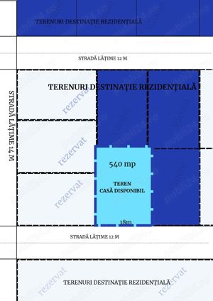 Parcela cu utilități Cartier ORIZONT 540mp - Direct Proprietar - imagine 3