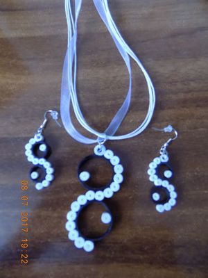 Bijuterii handmade confectionate prin tehnica quilling - imagine 7