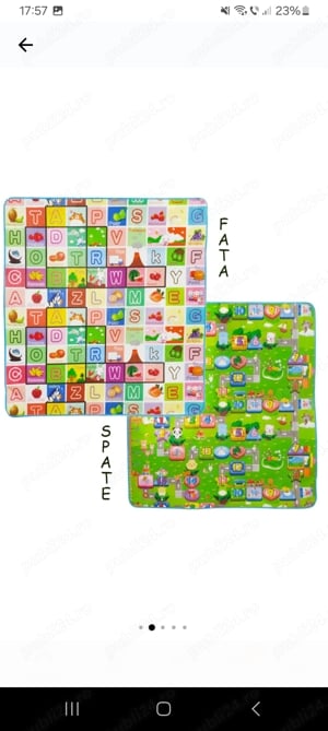 Vand covor termic ,cu 2 fete,pentru sezon rece! - imagine 2