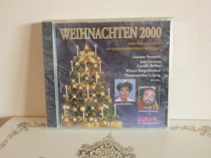 cadou rar cd  Craciun 2000 cu Luciano Pavarotti, Jose Carreras..sigilat