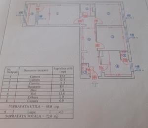 Apartament confort 1, decomandat, 3 camere de vanzare, Alba Iulia- Decebal- Muncii