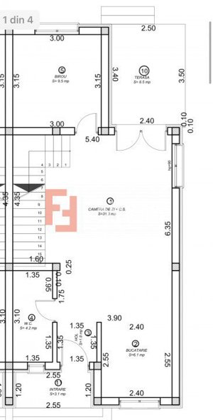 Comision 0% - Duplex Mosnita, 4 camere, 2 bai, Zona Mcity! - imagine 11