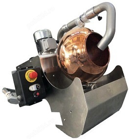 Masina pentru prajit , glasat, caramelizat si acoperit cu ciocolata -modelul Combi-2IN1 