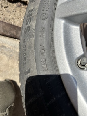 Vând roți complete iarna M+S Continental runflat BMW originale. - imagine 2