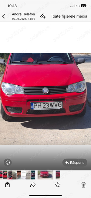 De vinzare fiat albea 2010 KM 68000 reali - imagine 5