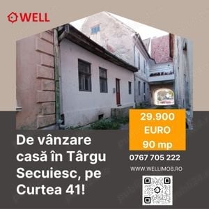 De vânzare casă în Târgu Secuiesc, pe Curtea 41!