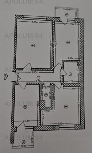 Apartament 3 camere LUX, 70mp, loc parcare, Parcul Carol - imagine 8