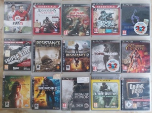 [PS3] Vând pachet 111 jocuri originale pentru PlayStation 3 [poze reale]