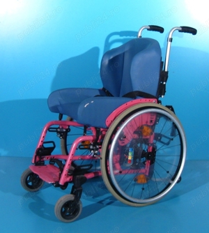 Scaun cu rotile activ din aluminiu Sorg   latime sezut 30 cm