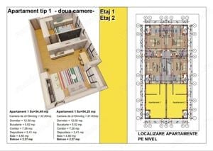 IMI Residence - Comision 0 - Apartament cu 2 camere, 55 mp 