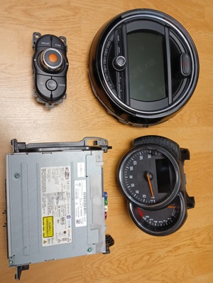 Display Navigatie Mini Clubman F54 F55 F56 F57 + controller+vitezometru