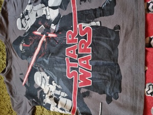 Pijama cu maneca scurta pentru copii - Star Wars 8-9 ani - imagine 2