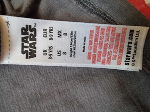 Pijama cu maneca scurta pentru copii - Star Wars 8-9 ani - imagine 4