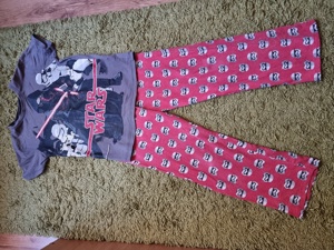 Pijama cu maneca scurta pentru copii - Star Wars 8-9 ani